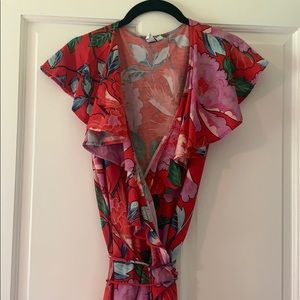 & Other Stories wrap floral dress.